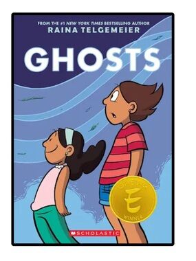 BUNDLE & SAVE🎉 Ghosts Paperback Graphic Novel by Raina Telgemeier